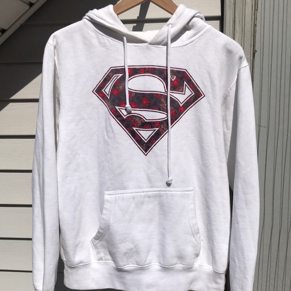 Superman Rose Graphic Hoodie